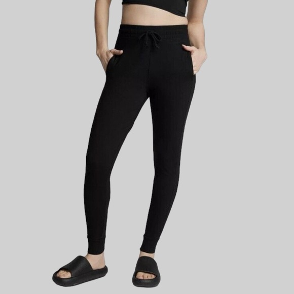 VS PINK Yoga Jogger in Black Size Medium - Picture 1 of 7